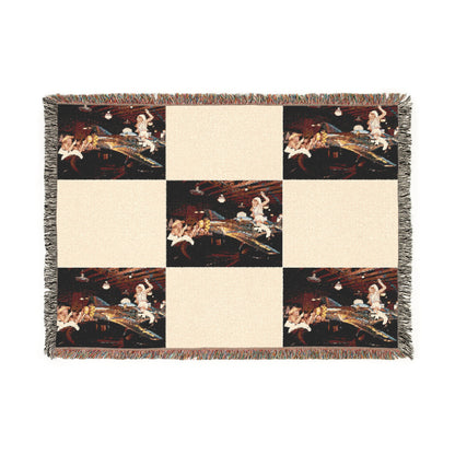 Mustang Jockey Cozy Woven Blanket