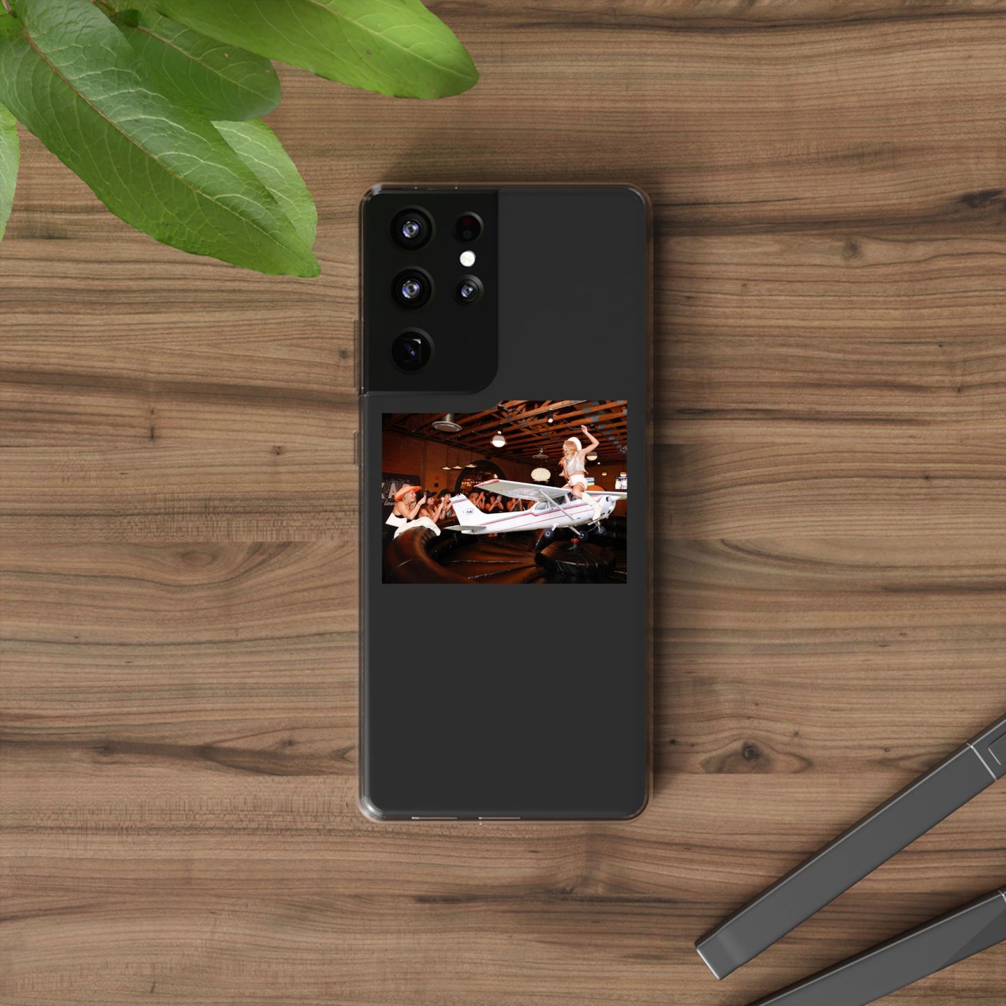 Cessna Jockey Clear Phone Case