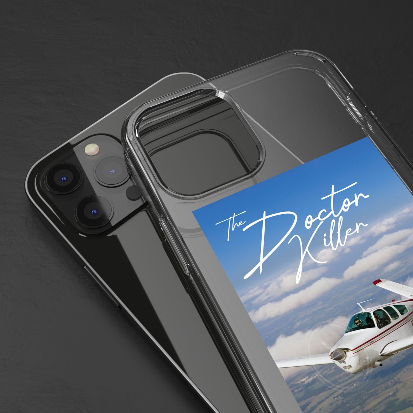 Doctor Killer Clear Phone Case