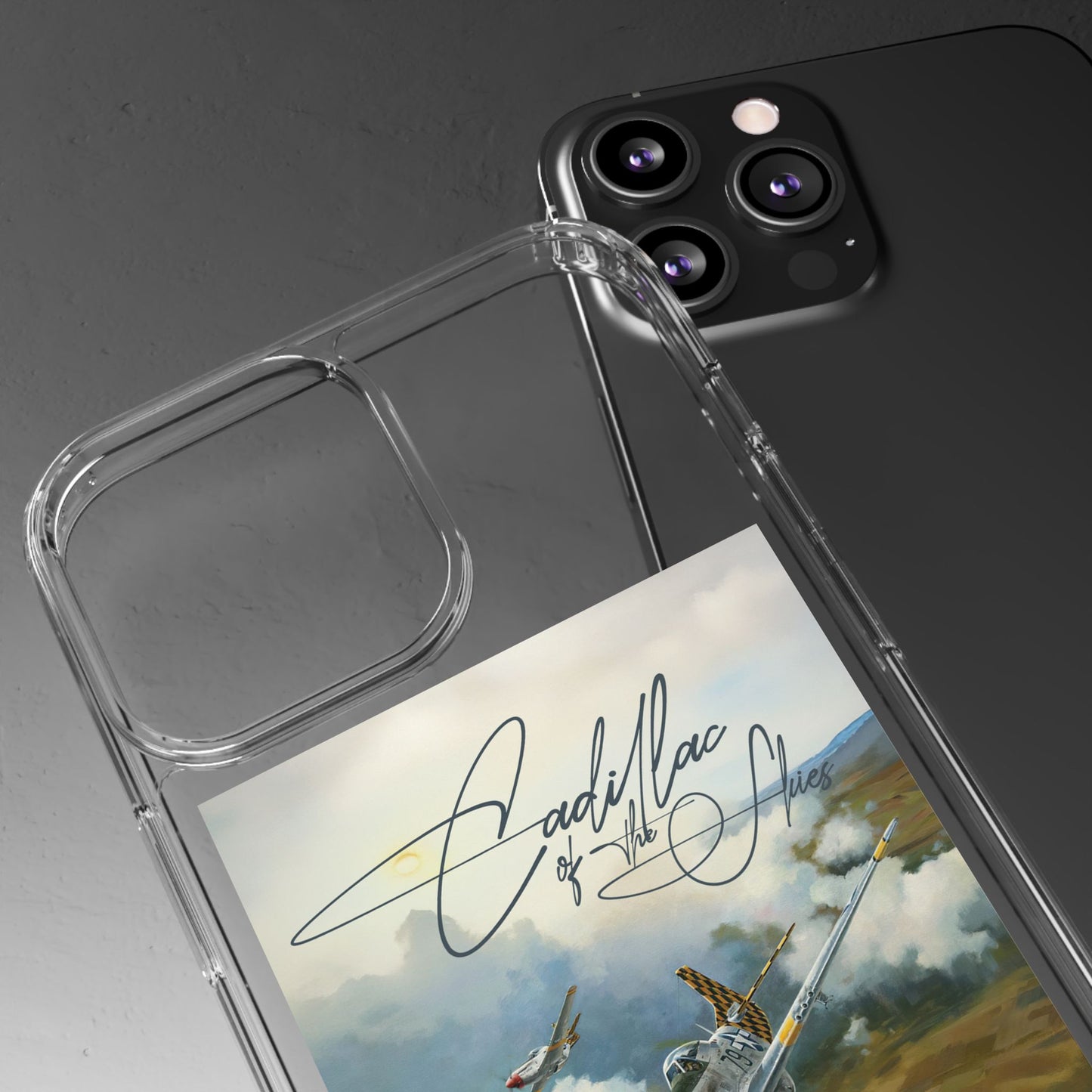 Cadillac of the Sky Clear Phone Case