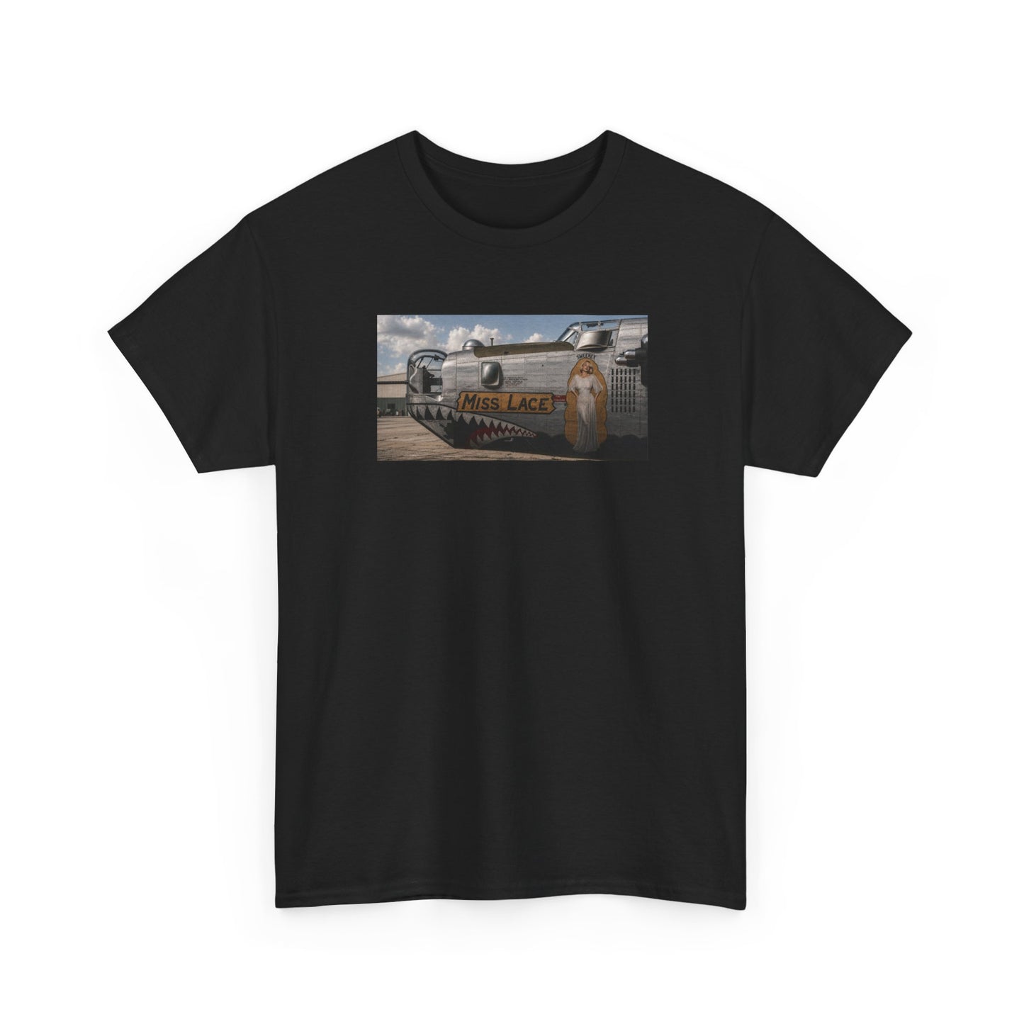 B24 "Miss Lace" Nose Art Cotton Tee