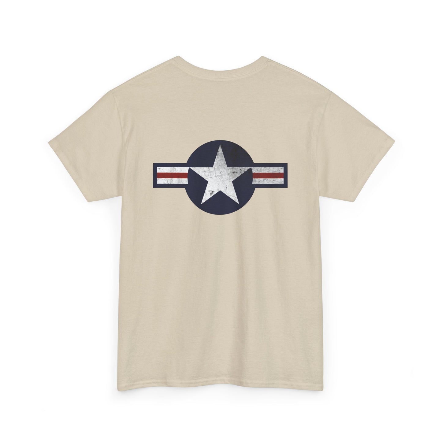 USAF Stars & Bars Heavy Cotton Tee