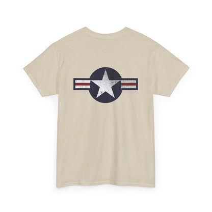 USAF Stars & Bars Heavy Cotton Tee