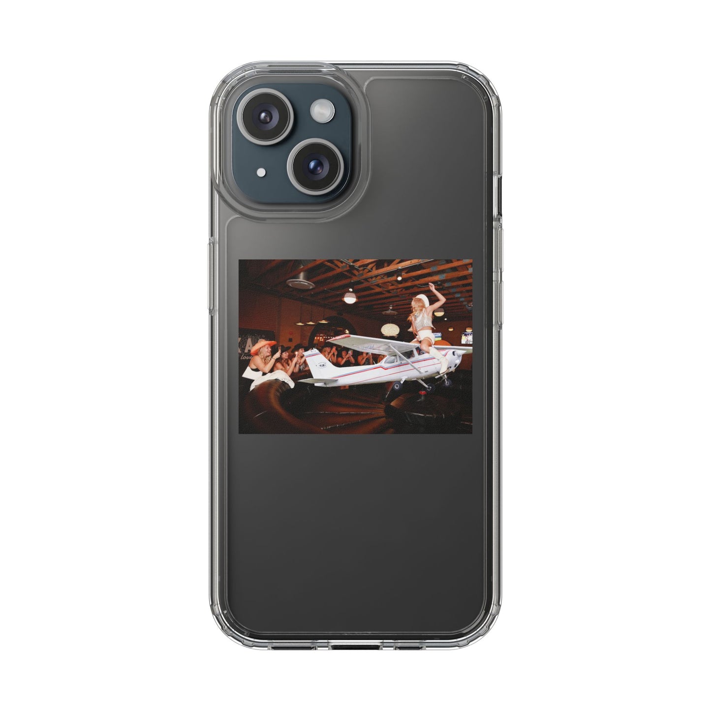 Cessna Jockey Clear Phone Case
