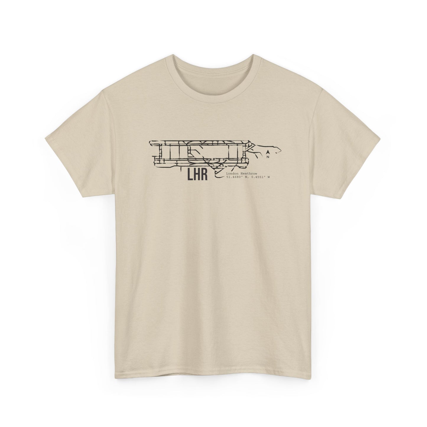 LHR Airport Heavy Cotton Tee