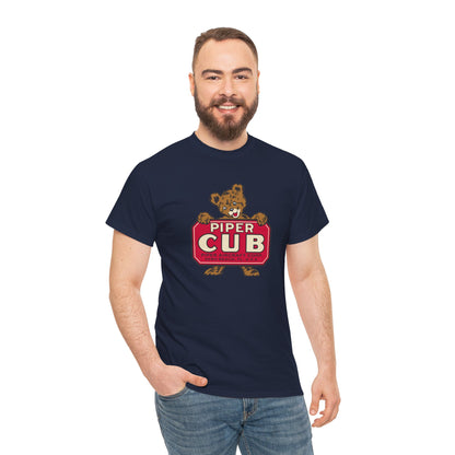 Piper Cub Bear Vintage Heavy Cotton Tee