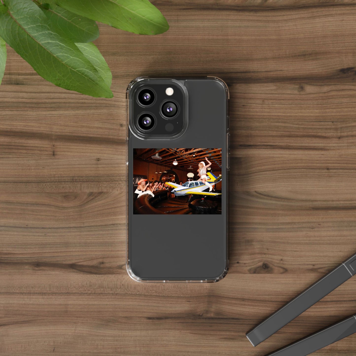 Bonanza Jockey Clear Phone Case