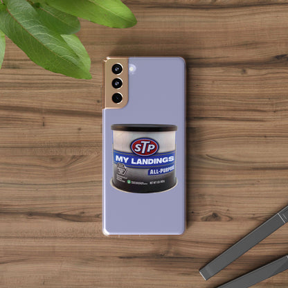 Greasy Landing Custom Clear Phone Case