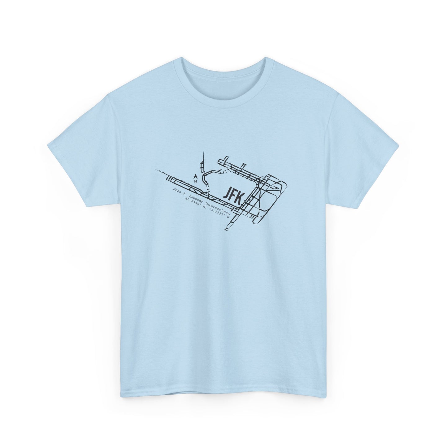 JFK Airport Heavy Cotton Tee