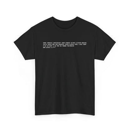 METAR/TAF #1 Heavy Cotton Tee