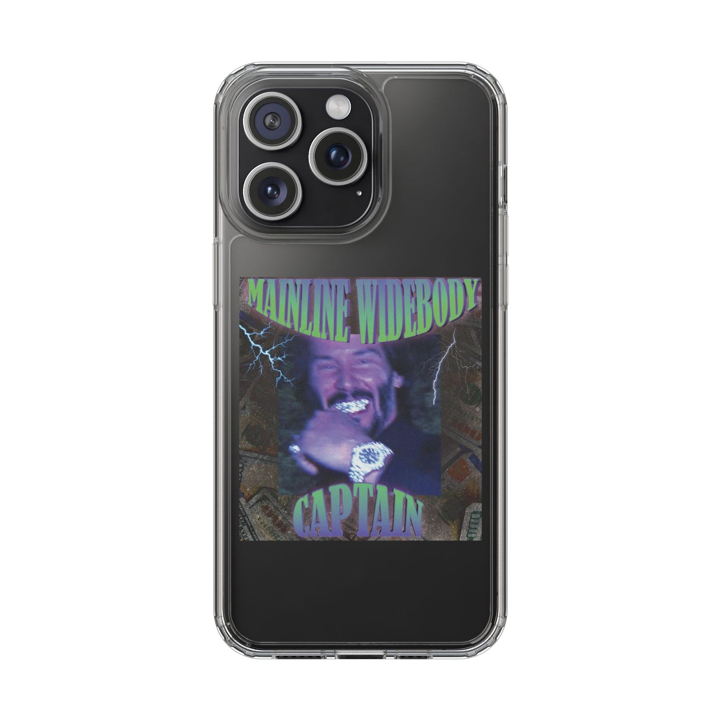 Mainline Widebody Captain Funky Phone Covers, Unique Gift for Him, Trendy Phone Accessories, Captivating Designs for All Occasions