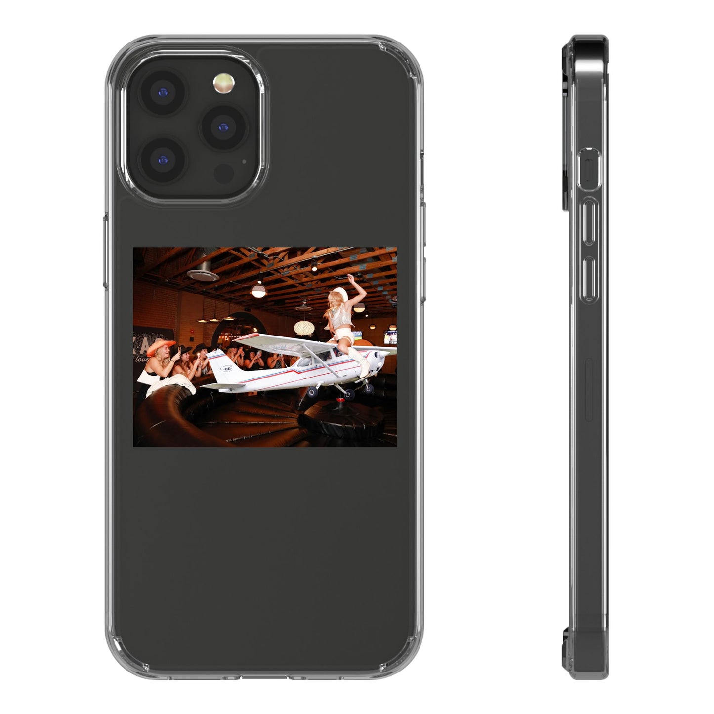Cessna Jockey Clear Phone Case