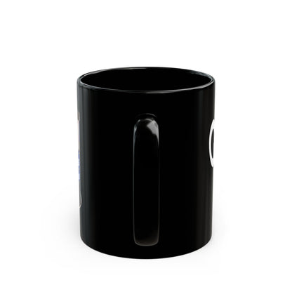 "Grease Juice" Black Mug - 11oz
