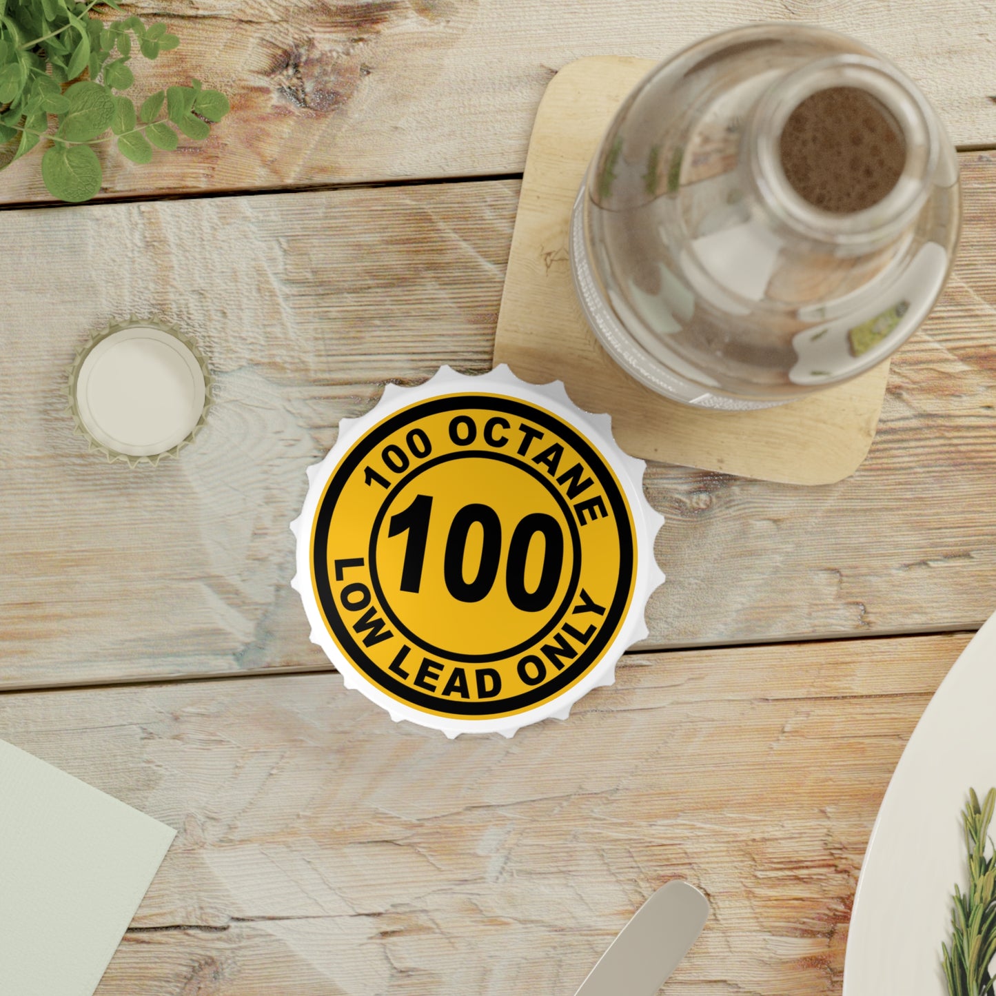 100 Octane Bottle Opener