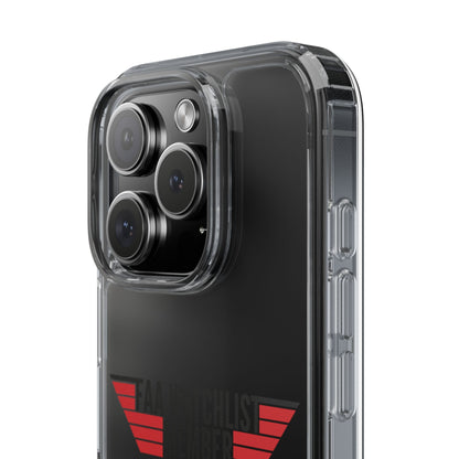 FAA Watchlist Member Clear Phone Case