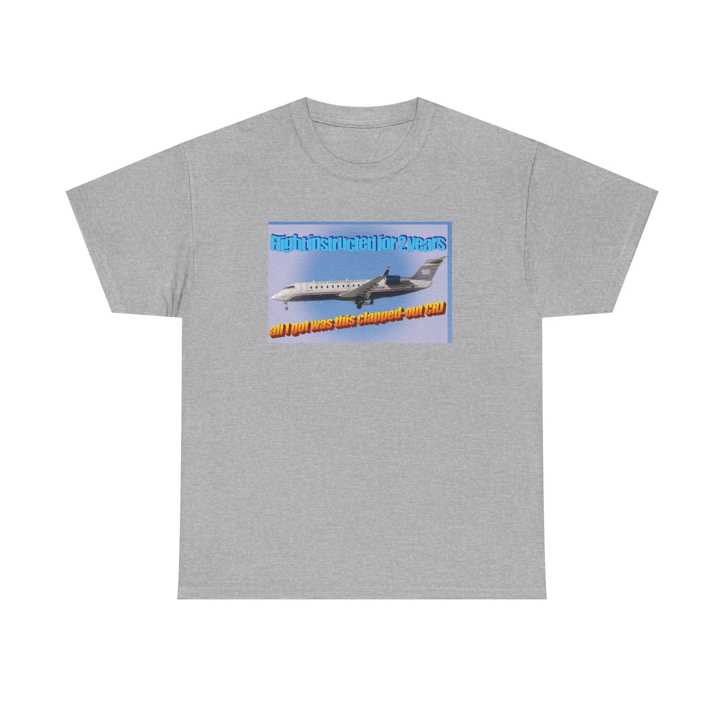 Clapped-Out CRJ Cotton Tee