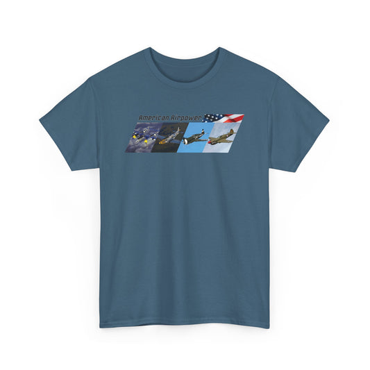"American Airpower" Montage Cotton Tee
