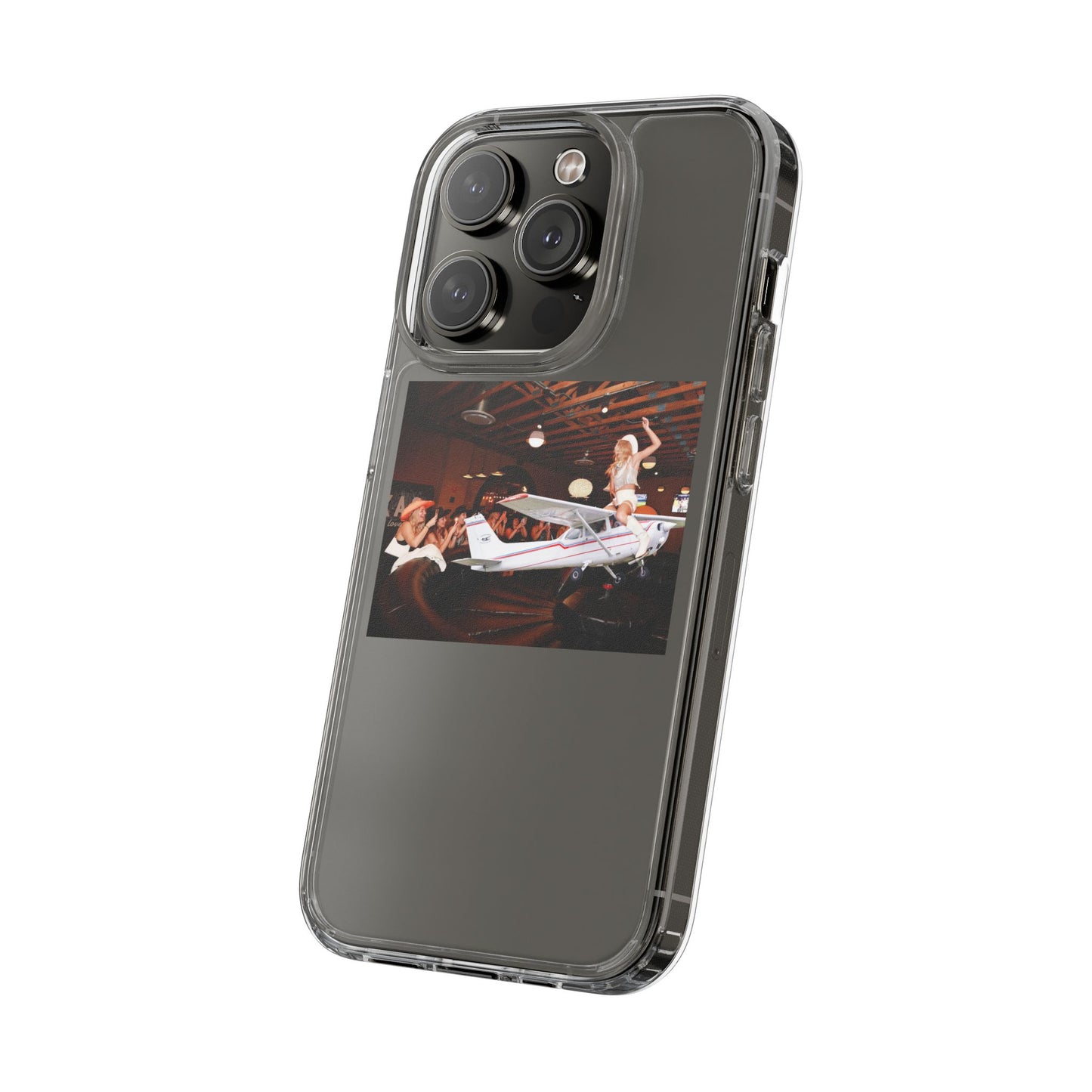 Cessna Jockey Clear Phone Case