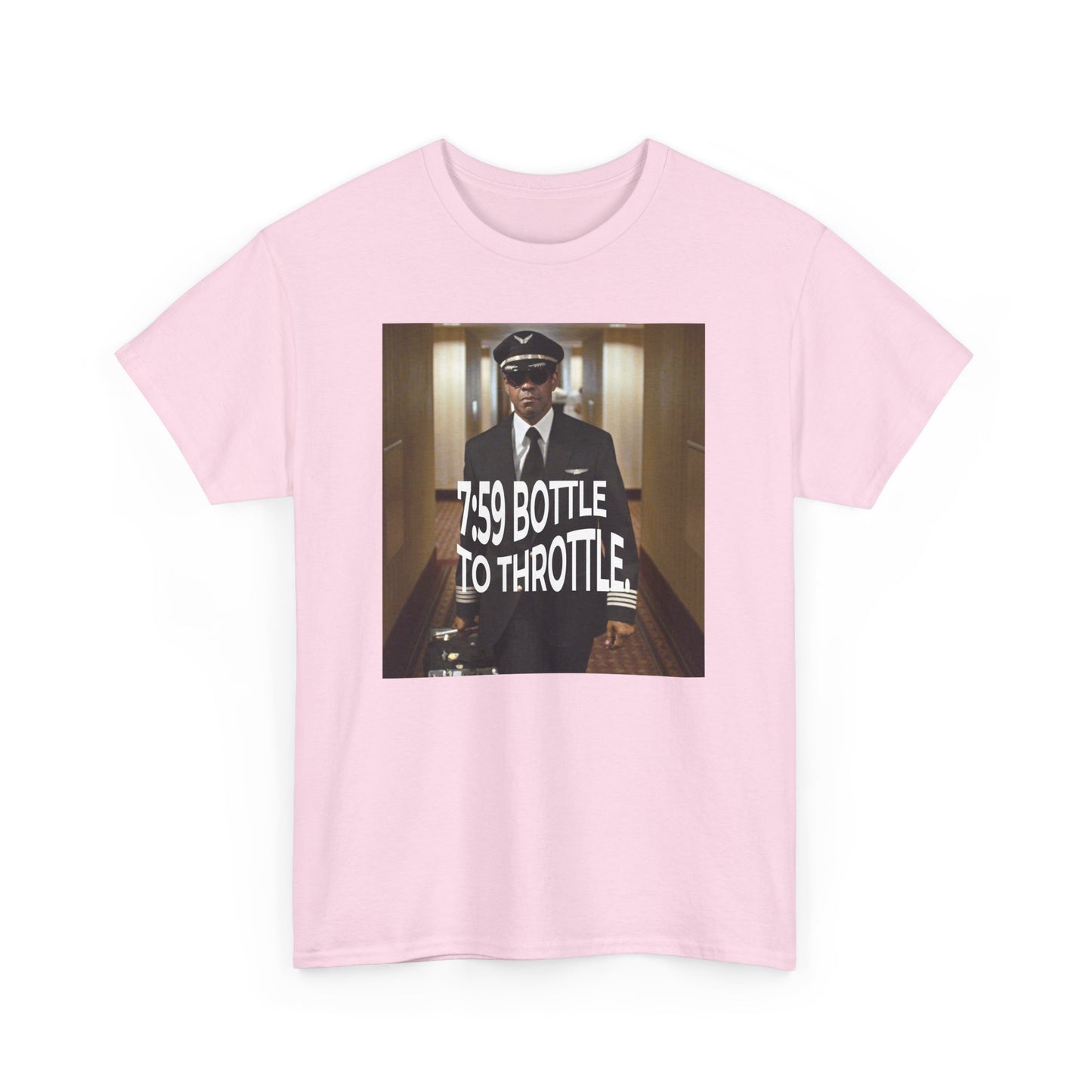 Bottle to Throttle Heavy Cotton Tee