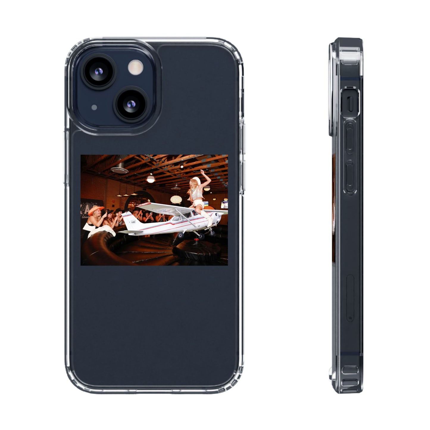 Cessna Jockey Clear Phone Case