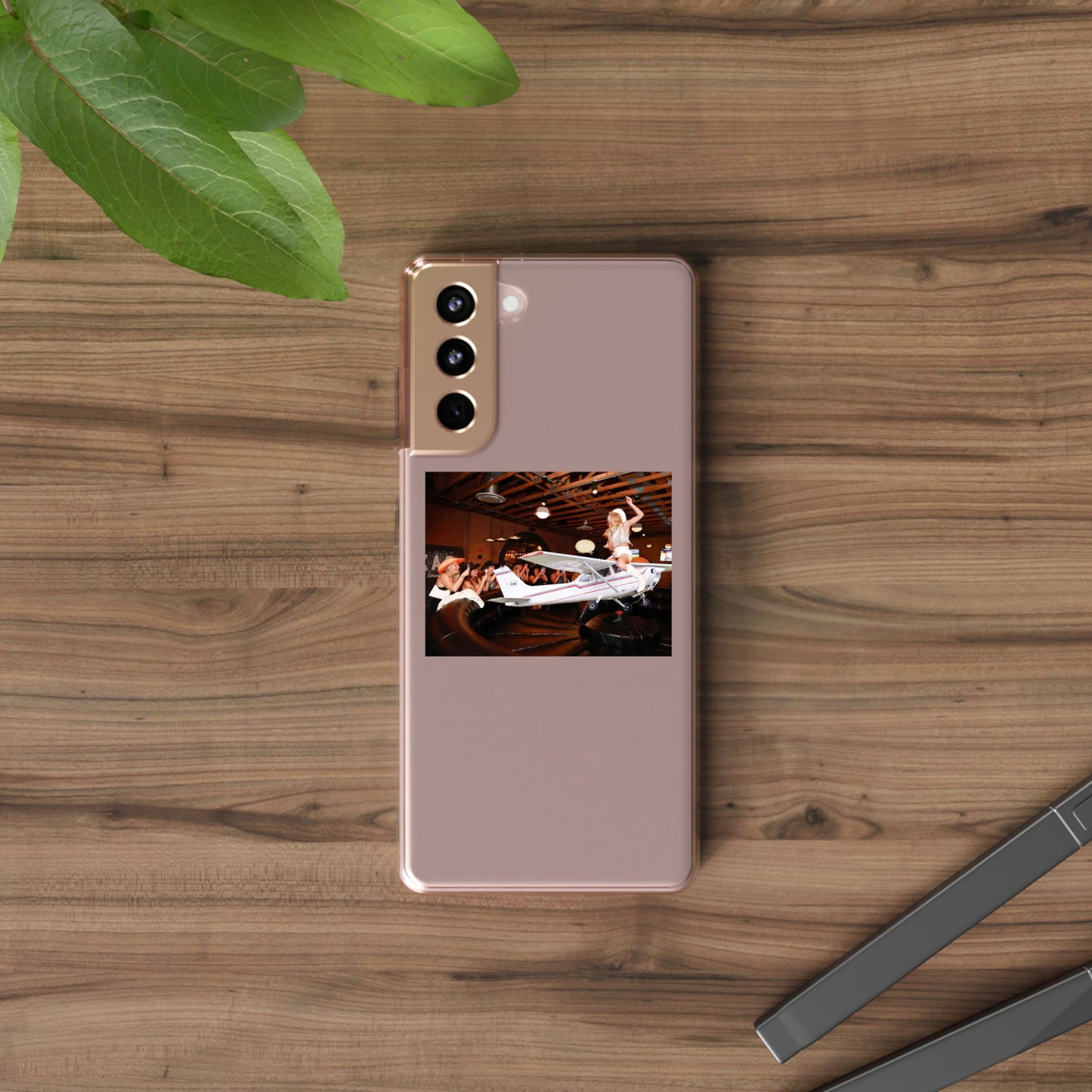 Cessna Jockey Clear Phone Case