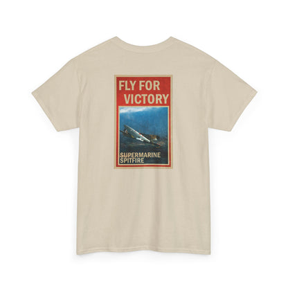Supermarine Spitfire "Fly For Victory" Heavy Cotton Tee