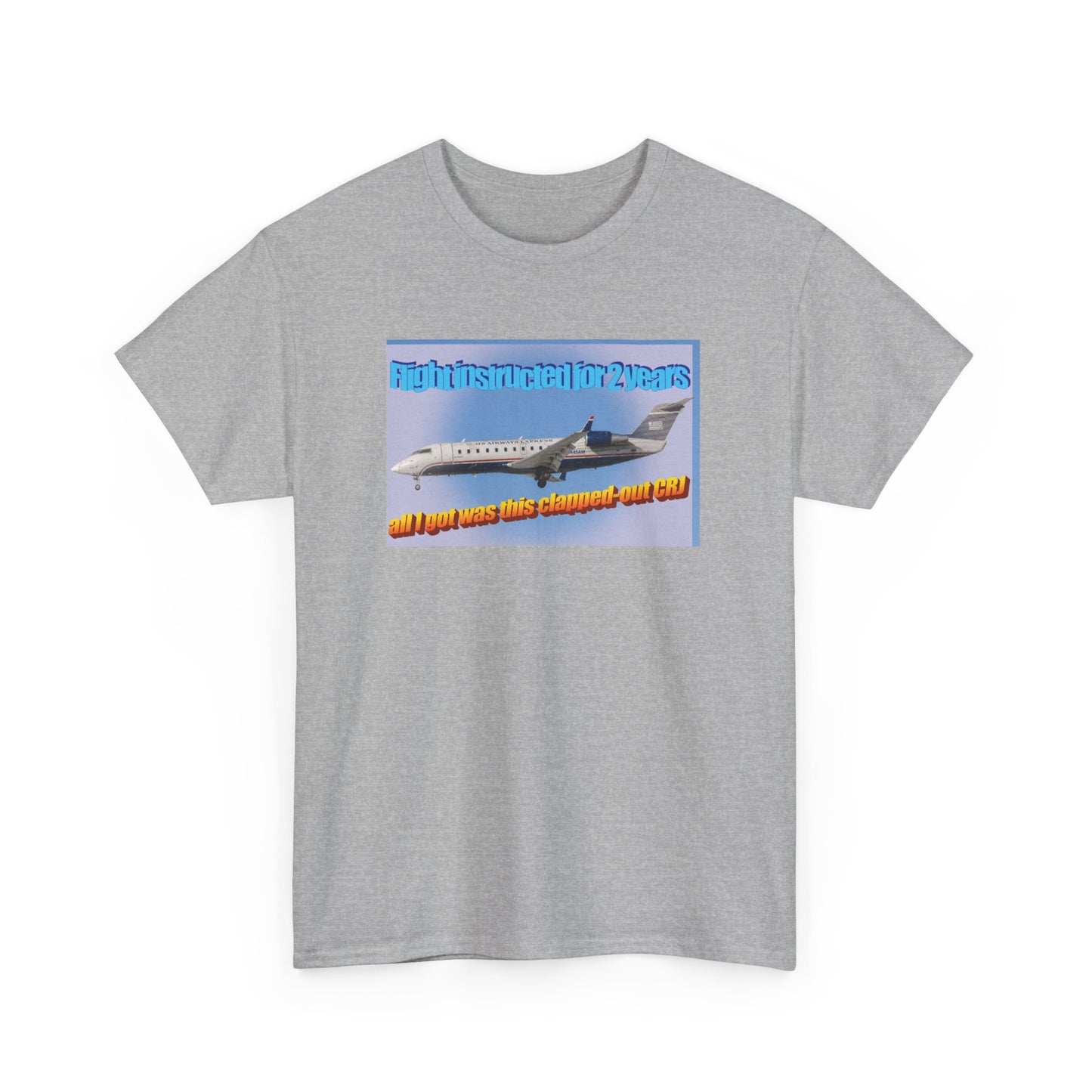 Clapped-Out CRJ Cotton Tee