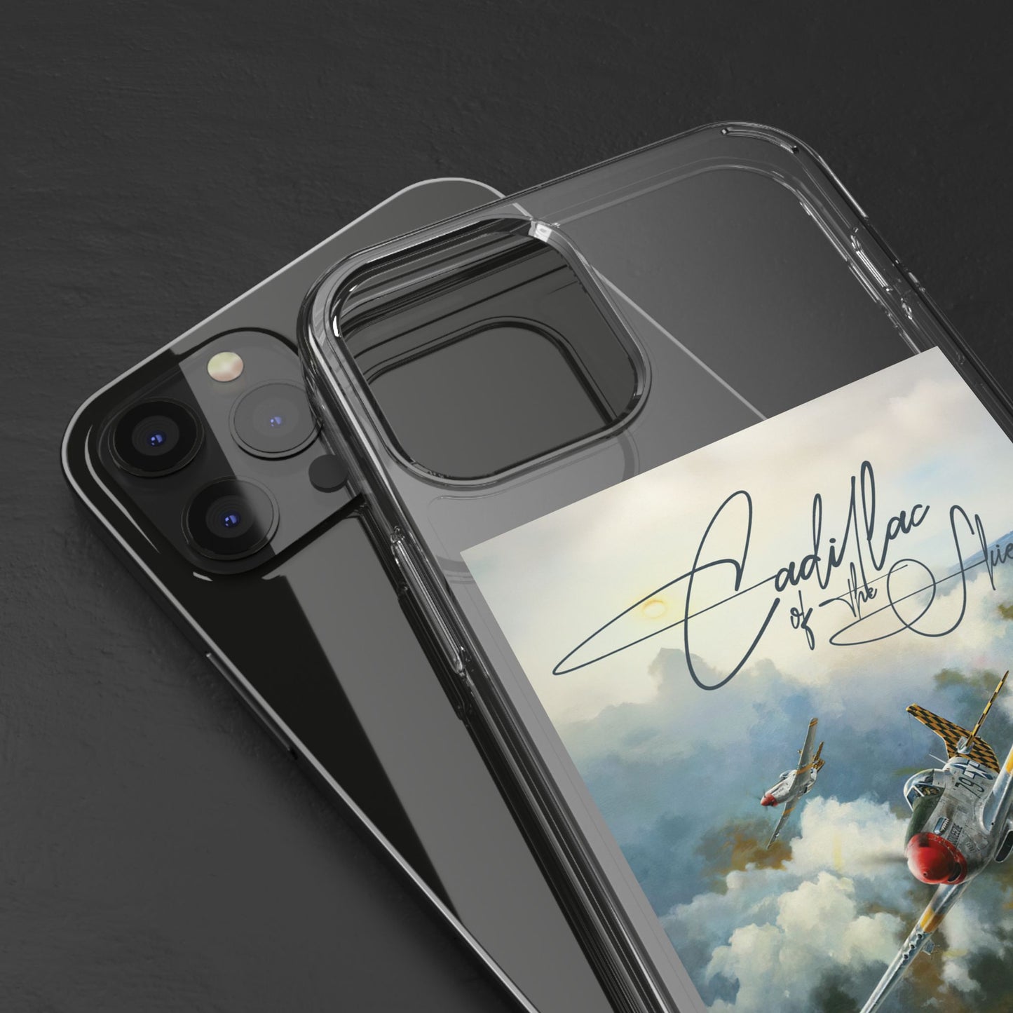 Cadillac of the Sky Clear Phone Case