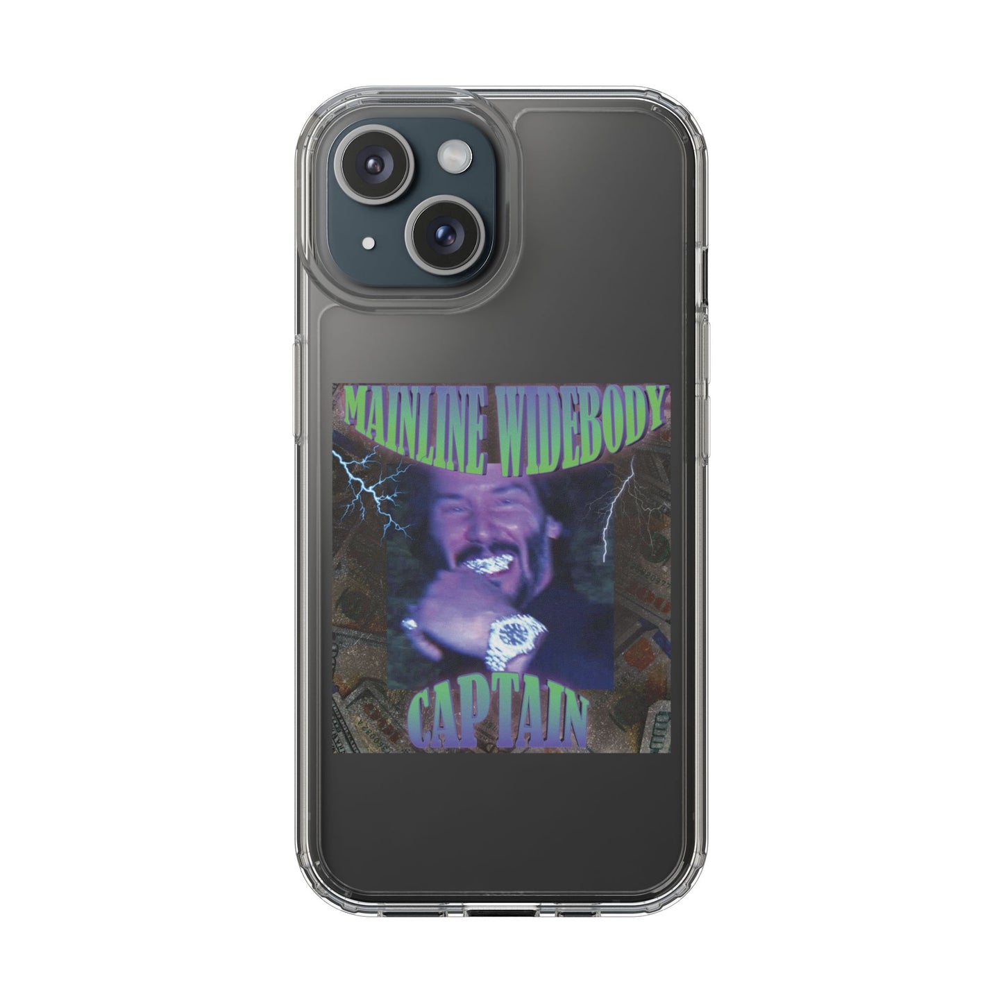 Mainline Widebody Captain Funky Phone Covers, Unique Gift for Him, Trendy Phone Accessories, Captivating Designs for All Occasions
