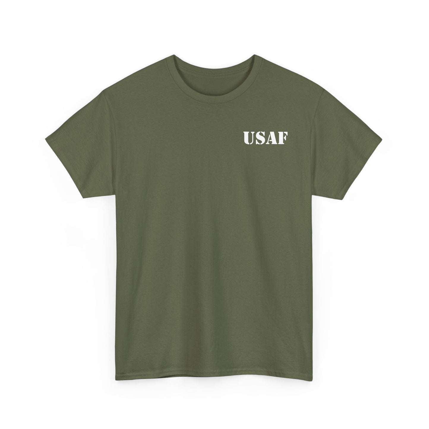 USAF Stars & Bars Heavy Cotton Tee