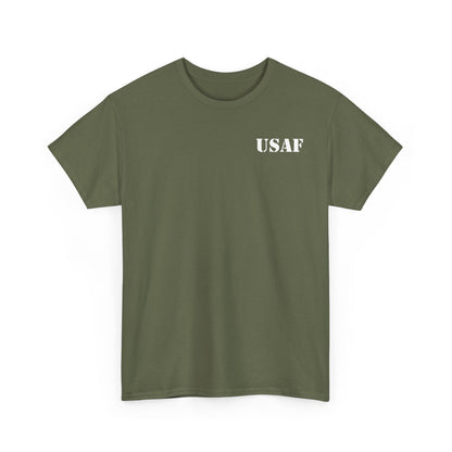 USAF Stars & Bars Heavy Cotton Tee
