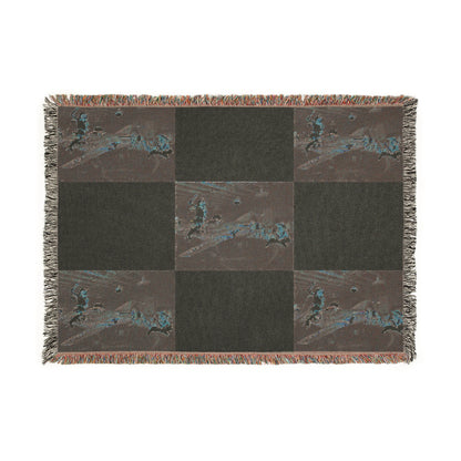 Mustang Jockey Cozy Woven Blanket