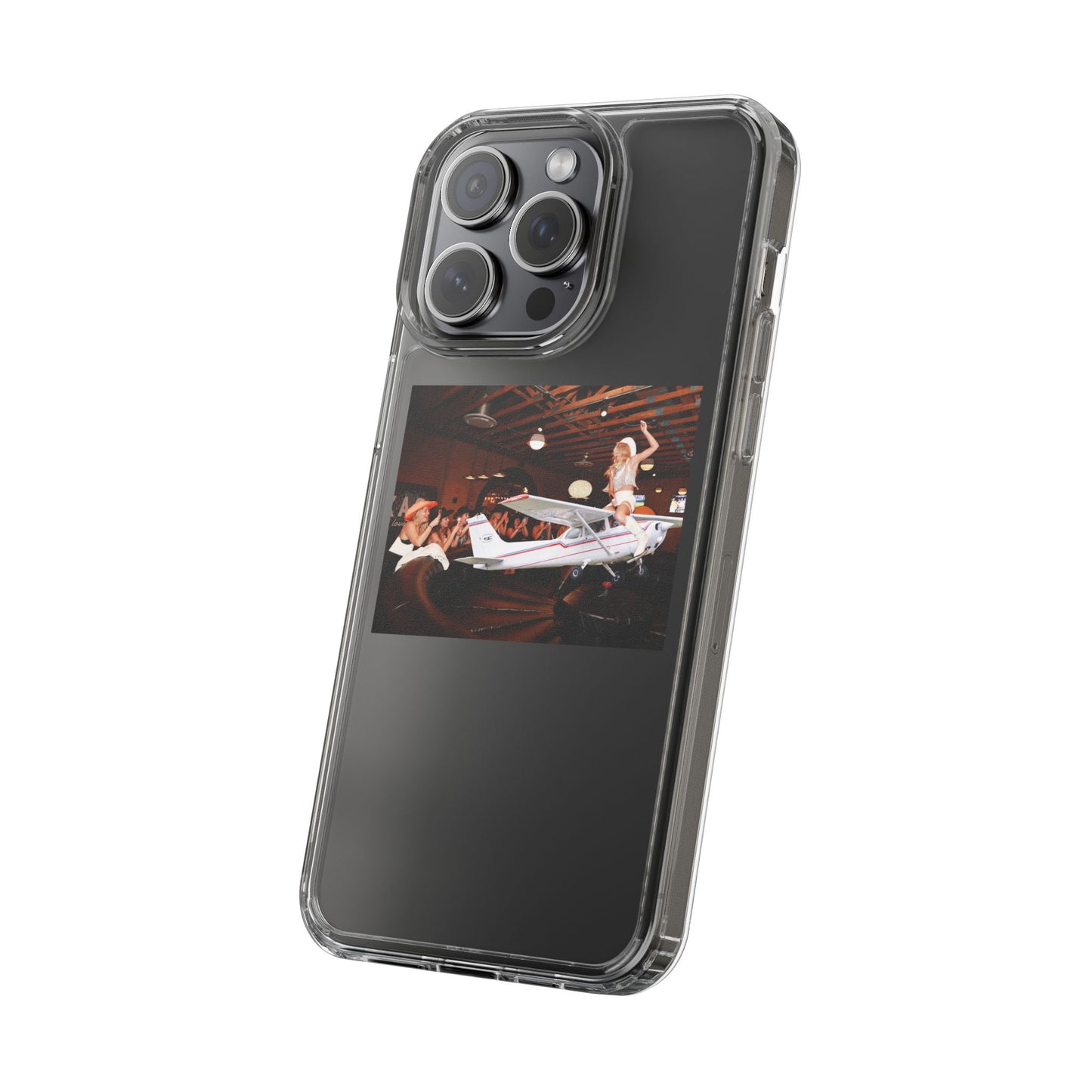 Cessna Jockey Clear Phone Case