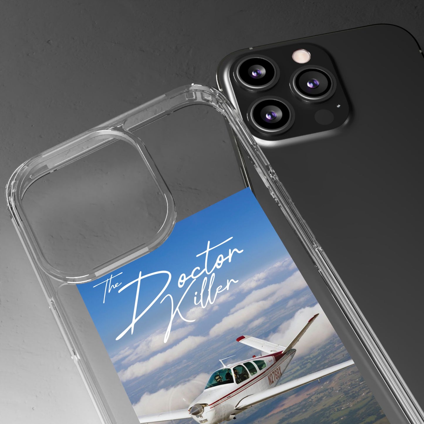 Doctor Killer Clear Phone Case