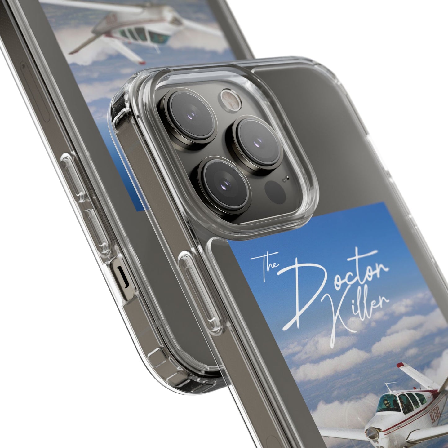 Doctor Killer Clear Phone Case